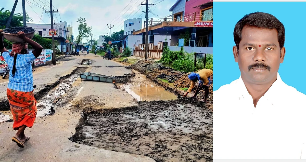 விழுப்புரம் பாதாள சாக்கடை திட்டம், சுரேஷ் ராம்.
