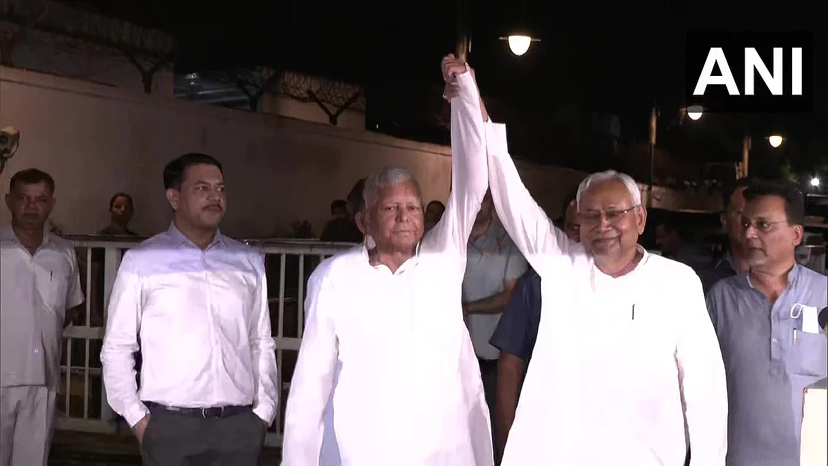 ``உயிரோடு இருக்கும் வரை பாஜக பக்கம் திரும்பப் போக மாட்டேன்” - பீகார் முதல்வர் நிதிஷ் குமார்