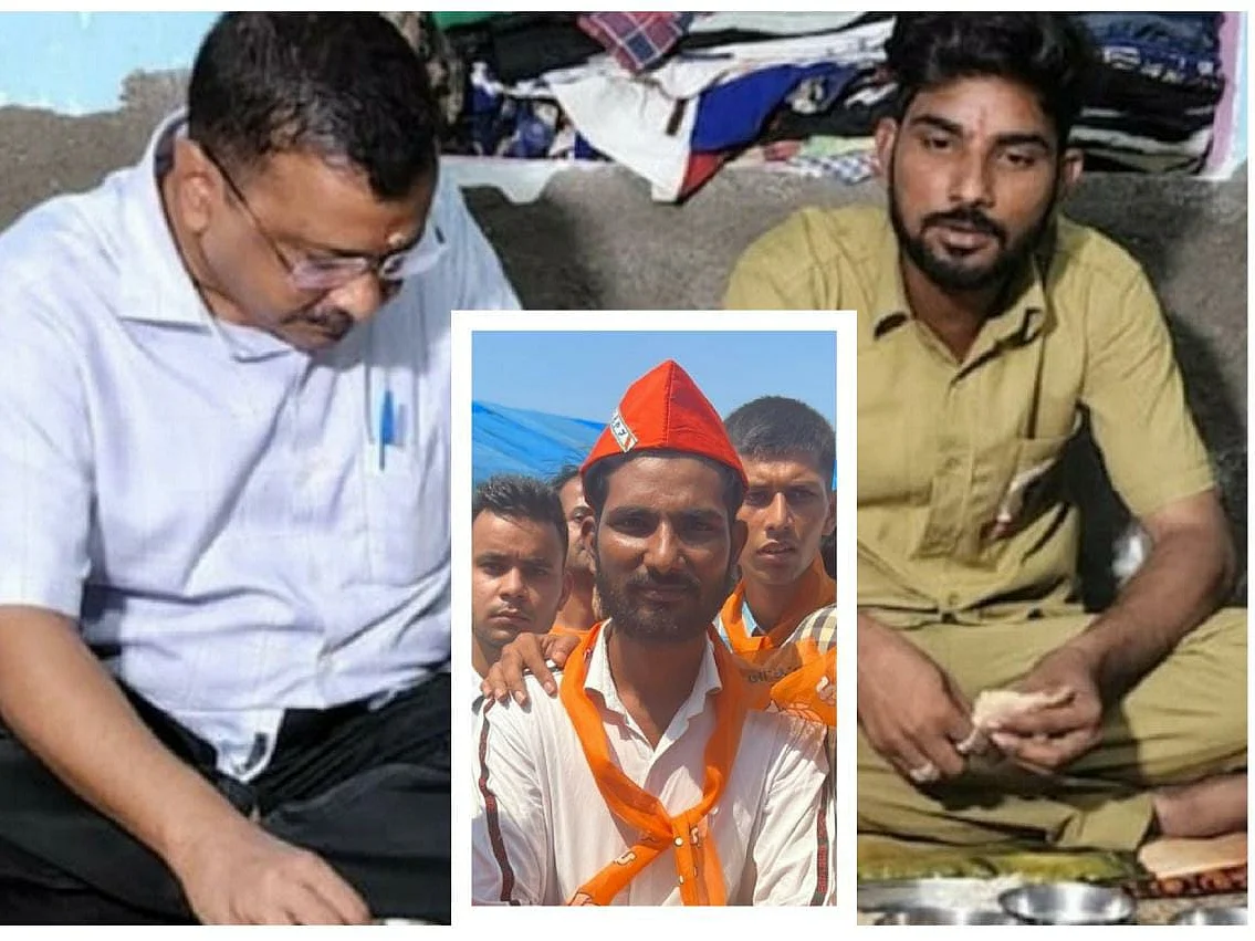 ``நான் பிரதமர் மோடியின் தீவிர ரசிகன்" - சொல்வது கெஜ்ரிவாலுக்கு இரவு விருந்தளித்த ஆட்டோ ஓட்டுநர்