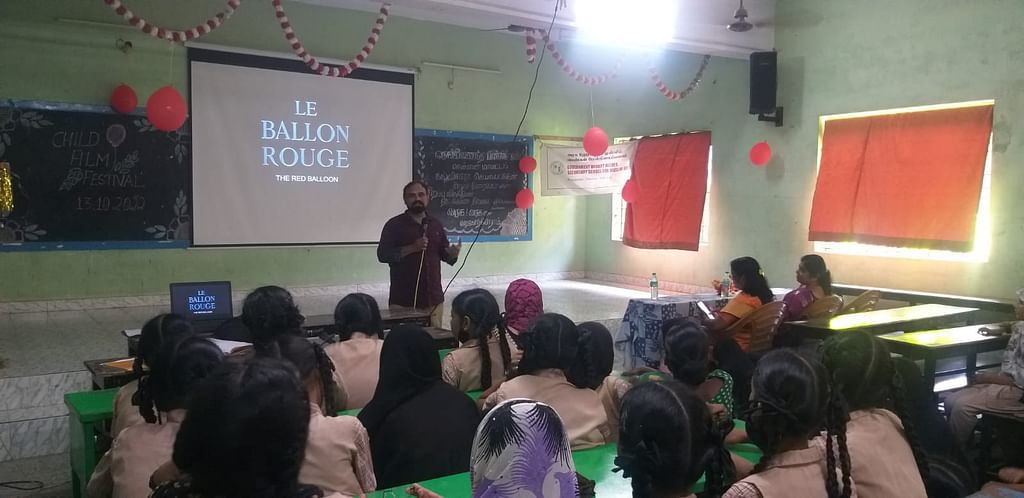 'The Red Balloon' குறும்படம் திரையிடல்