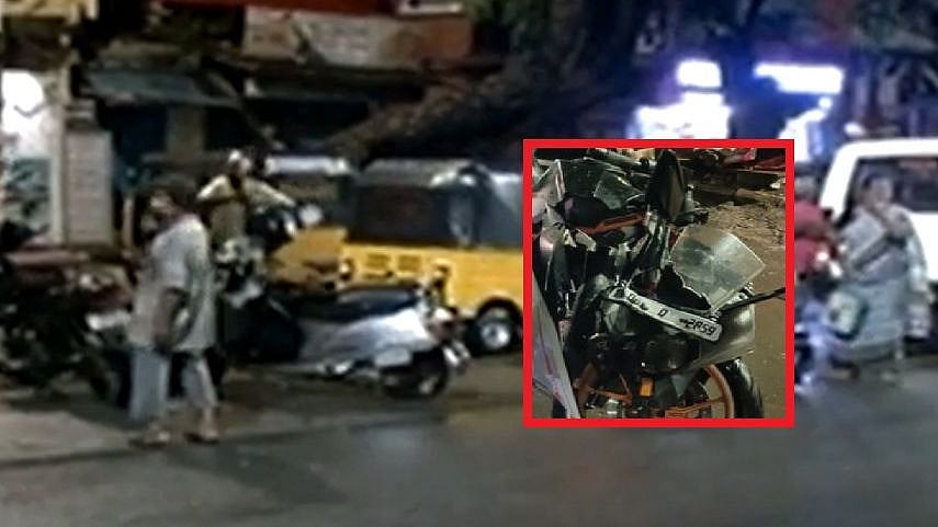 அதிவேகமாக வந்த பைக்; தூக்கி வீசப்பட்ட தாய், கை குழந்தையுடன் பலி - சென்னையில் நடந்த சோகம்!