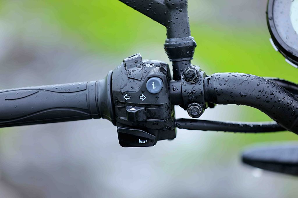 It is a connected bike. The quality of the switches is superb.