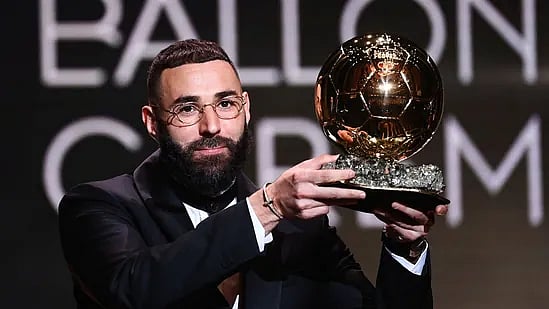 Ballon d'Or: “இவ்விருதை மக்களுக்கு அர்ப்பணிக்கிறேன்”- கால்பந்தாட்ட வீரர் கரிம் பென்சிமா!