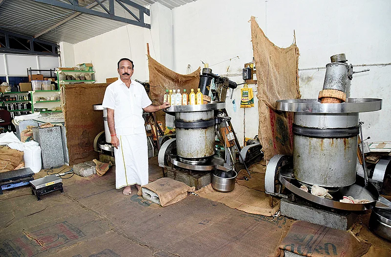 செக்கு எண்ணெய் தயாரிப்பு