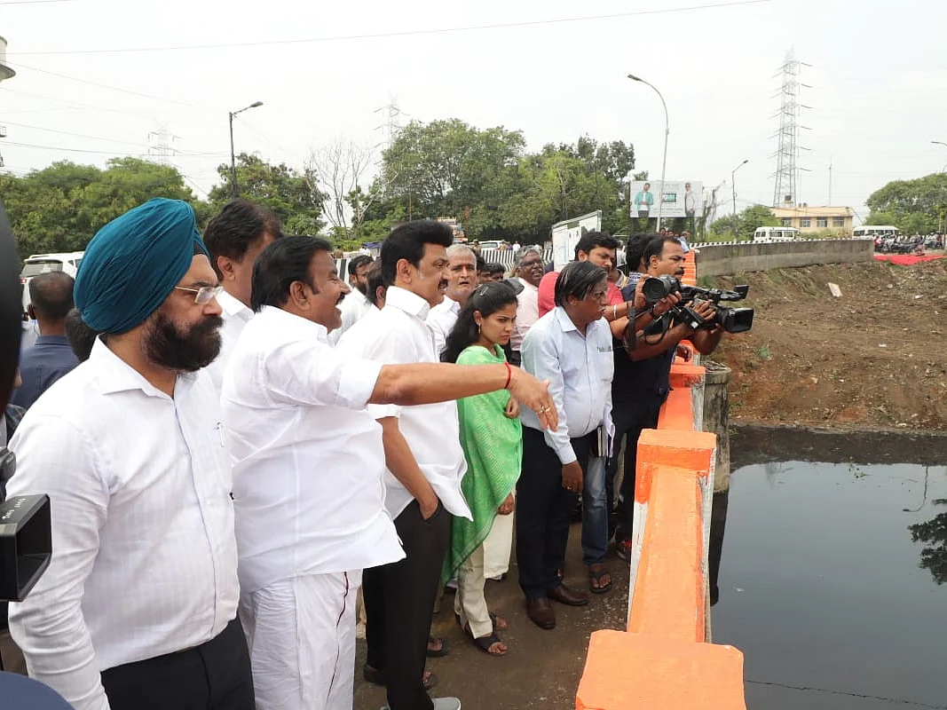 சென்னை: மழைநீர் வடிகால் பணிகளை நேரில் ஆய்வு செய்த முதல்வர் ஸ்டாலின்! | புகைப்படத் தொகுப்பு