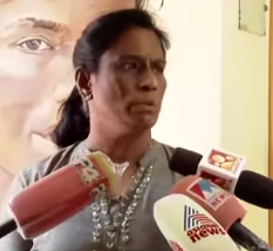 செய்தியாளர்களிடம் பேசிய பி.டி.உஷா எம்.பி