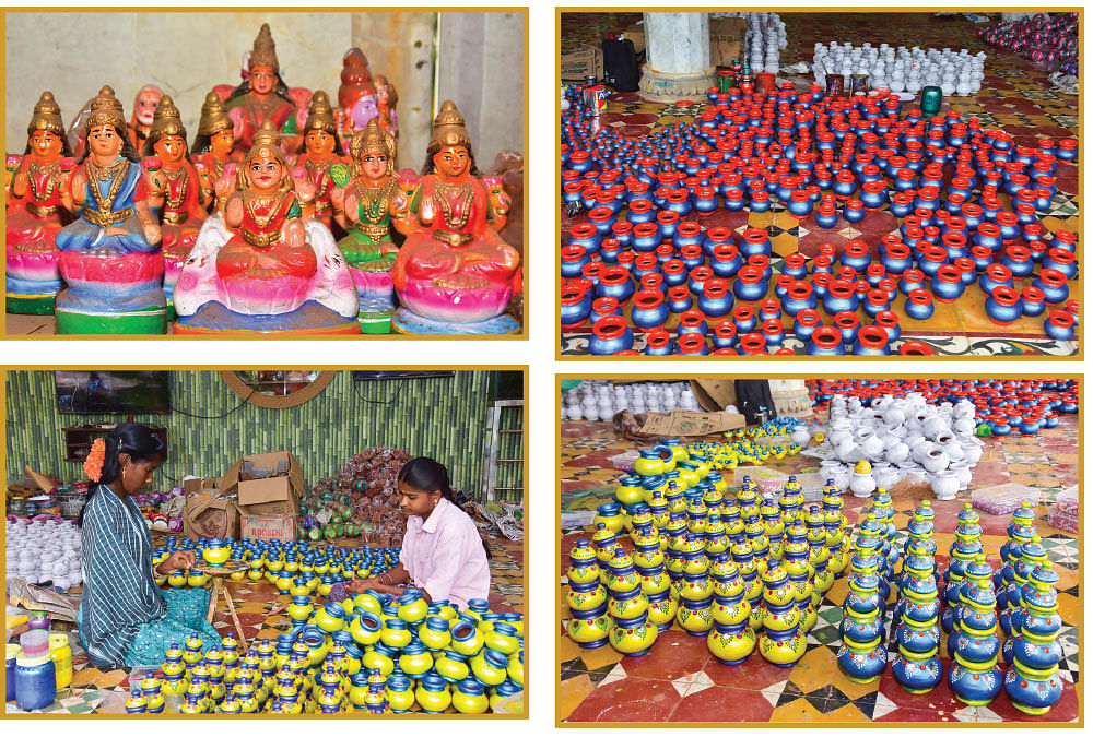 “களிமண் பொம்மைகளும் மண்பாண்ட சமையலும் மக்களுக்குப் பிடிக்குது!”