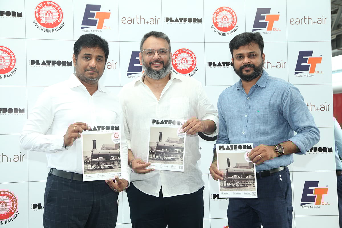ரயில் பயணிகளுக்கான அற்புதமான இதழ் ‘யுவர் பிளாட்ஃபார்ம்’ வெளியீடு!