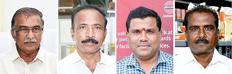வடிவேல், ஈஸ்வரமூர்த்தி, ஜெயச்சந்திரன், ராமலிங்கம்