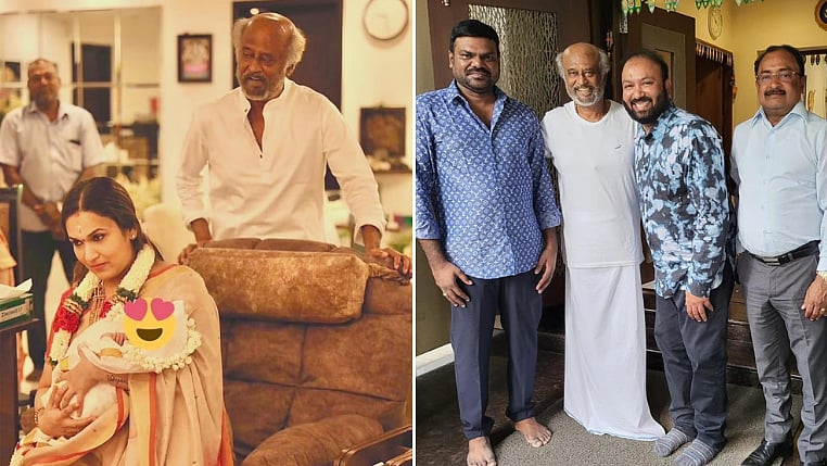 வீர் ரஜினிகாந்த் வணங்காமுடி: வீட்டுல விசேஷம்; இரண்டு புது படங்கள் அறிவிப்பு - உற்சாக மோடில் ரஜினி! 