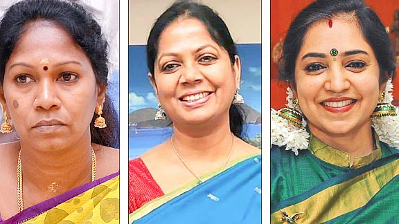 தமிழரசி, சல்மா,தமிழச்சி தங்கபாண்டியன்