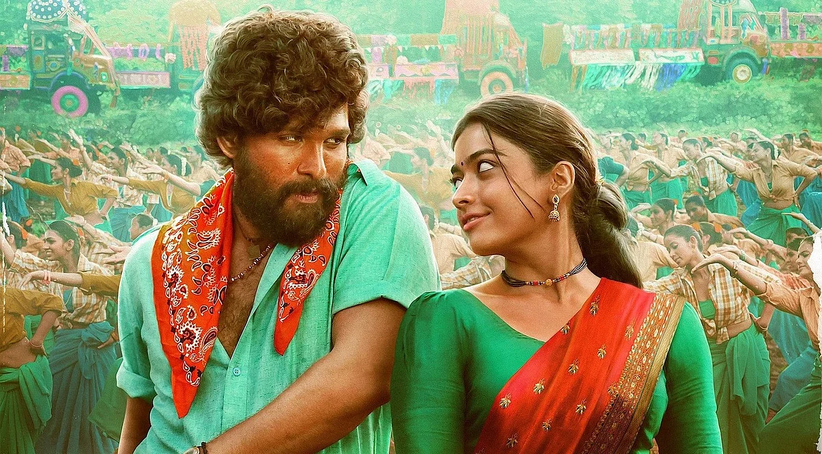 புஷ்பா படம்; அல்லு அர்ஜுன், ராஷ்மிகா மந்தனா