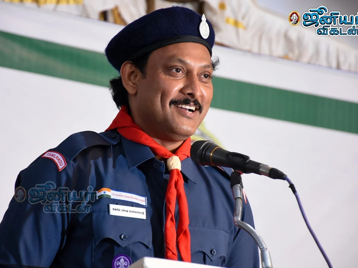 "தமிழகத்தில் 10 லட்சம் சாரண சாரணியர் இருப்பார்கள்!"- தலைவர் அன்பில் மகேஷ் பொய்யாமொழி நம்பிக்கை