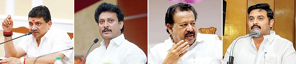 பி.டி.ஆர் - அன்பில் மகேஸ் - பொன்முடி - மதிவேந்தன்