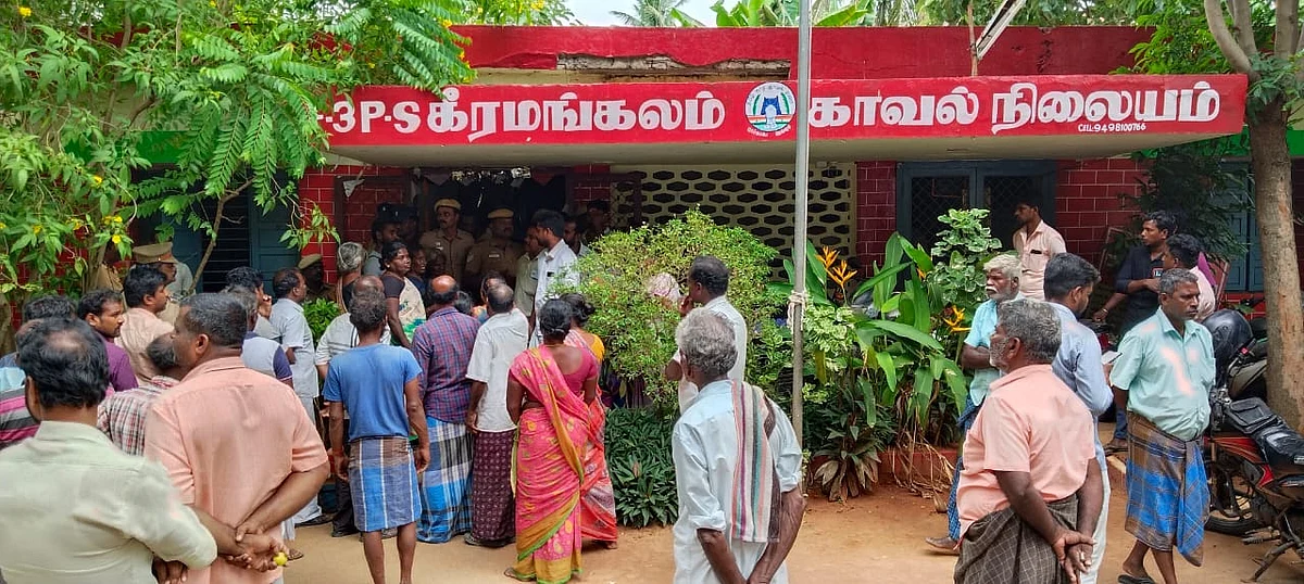 `பொய் வழக்கு போட்டு போலீஸ் மிரட்டினாங்க!' - அண்ணாமலை வெளியிட்ட ட்வீட்; 3 போலீஸார் பணியிடமாற்றம்