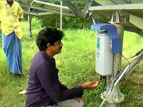 சூரிய சக்தி பம்ப்செட்...
பிரதமர் மோடி பாராட்டிய காஞ்சிபுரம் விவசாயி!