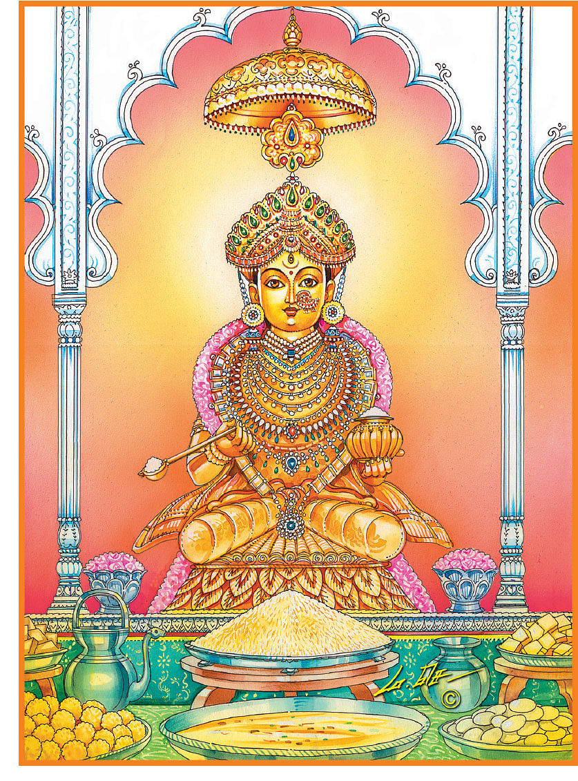 தீபாவளியில் பவனி வரும்
காசி பைரவர்!