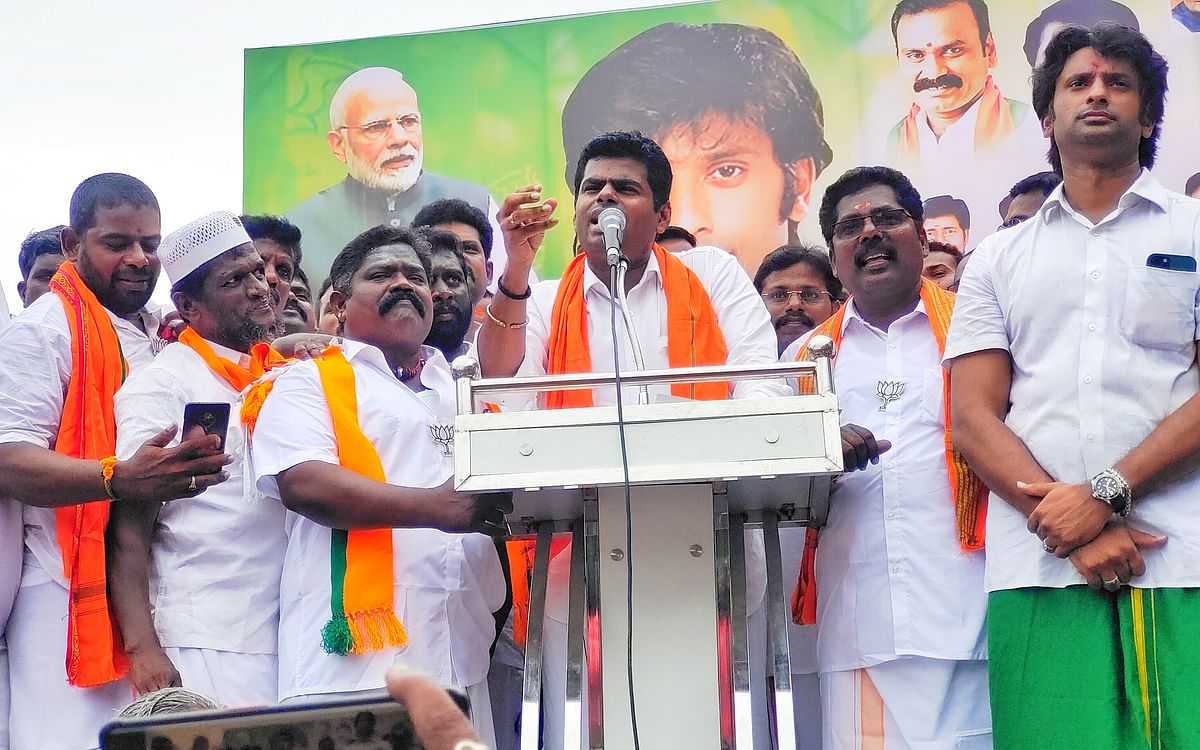 ``திமுகவின் சாதி, மத அரசியல் இனி தமிழ்நாட்டில் எடுபடாது!” - பா.ஜ.க தலைவர் அண்ணாமலை