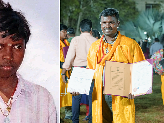 `அன்று கொத்தடிமை தொழிலாளி, இன்று முதுகலை பட்டதாரி' - தர்மபுரி சிவகுமாரின் எழுச்சிமிகு பயணம்!