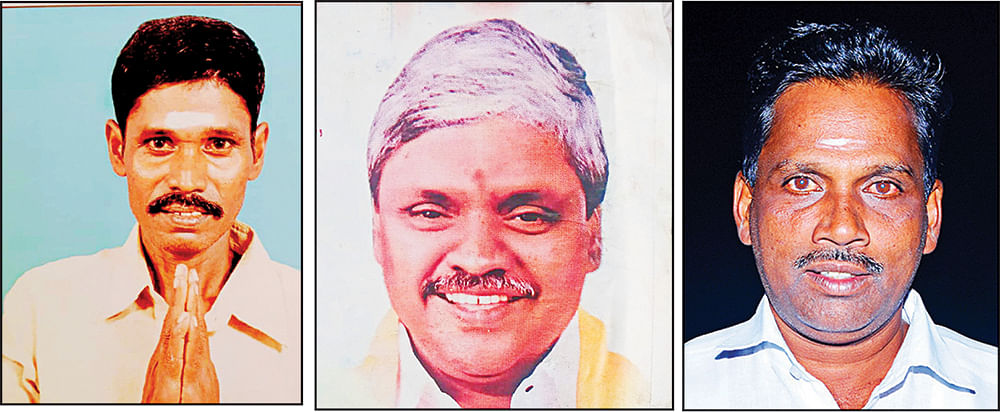 புஷ்பலிங்கம், ஏ.டி.ராஜேந்திரன், கலியமூர்த்தி