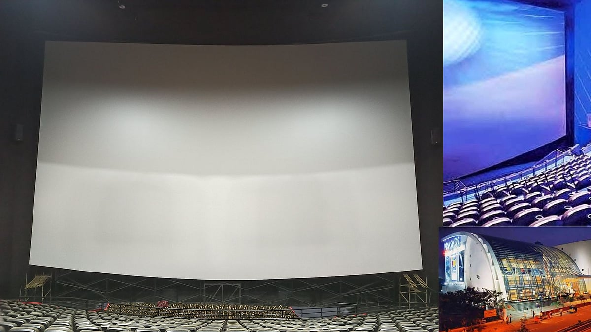 101.6 அடி அகலம், 64 அடி உயரம்:  இந்தியாவின் பெரிய சினிமா திரை அறிமுகம்; கொண்டாடும் ரசிகர்கள்!