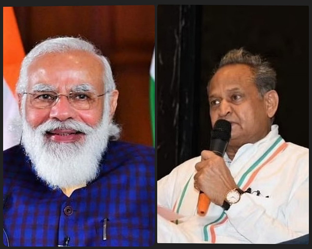 ``மோடி, அசோக் கெலாட்-ஐ புகழ்ந்து பேசியிருக்கிறார்