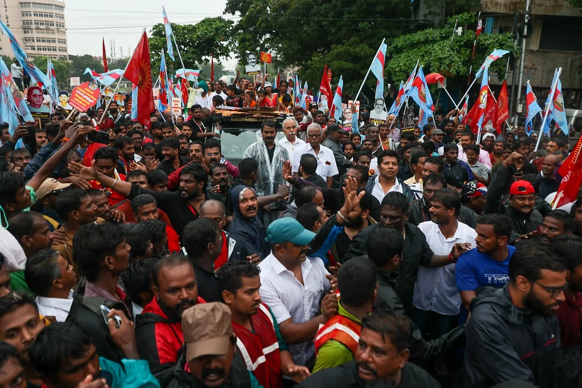 நாதக இந்தி எதிர்ப்பு பேரணி