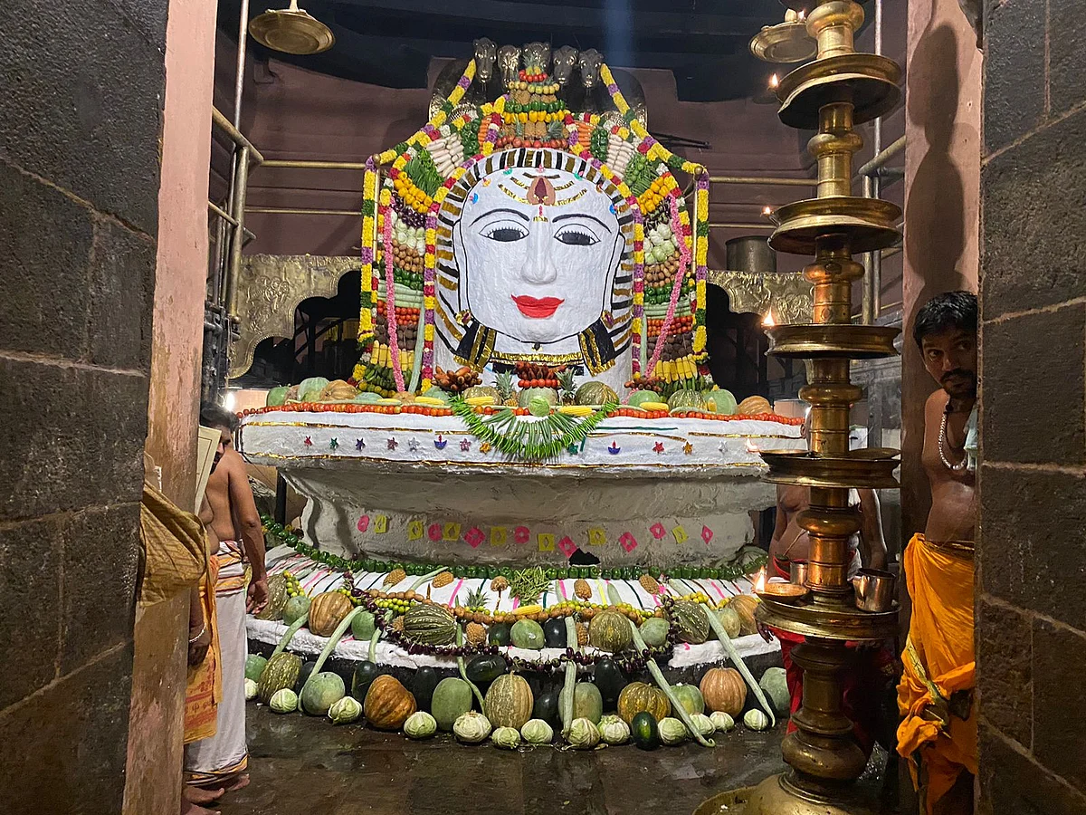 தஞ்சாவூர் பெரியகோயில் அன்னாபிஷேகம்