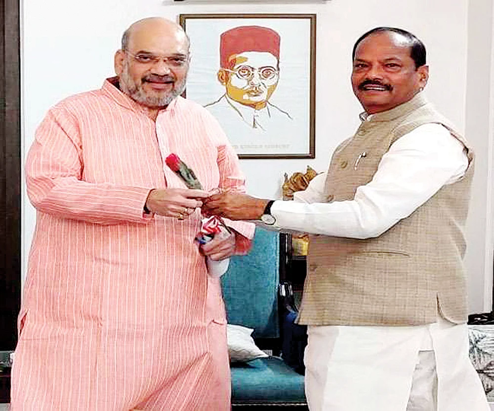 அமித் ஷா - ரகுபர் தாஸ்