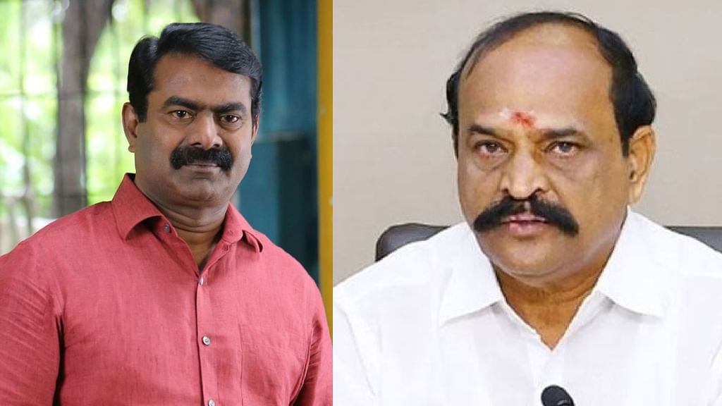 சீமான் - கடம்பூர் ராஜூ