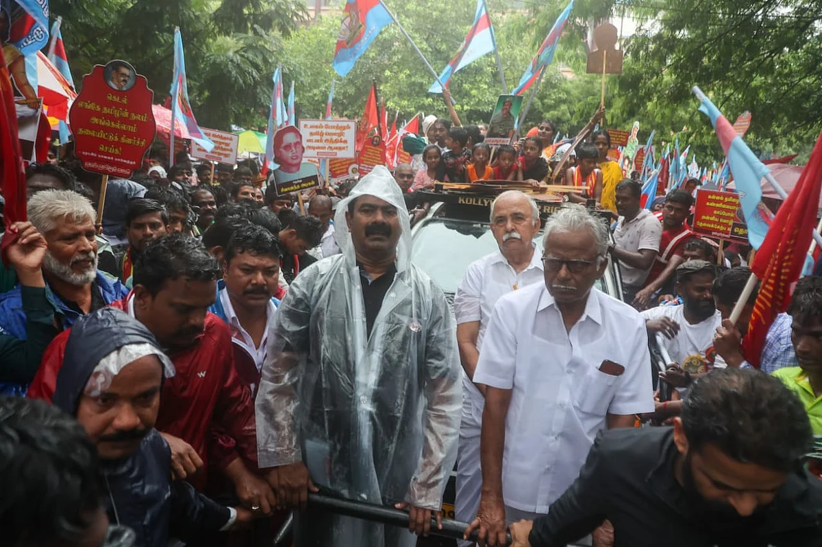 சீமான், பெ மணிரசன், அமீர்