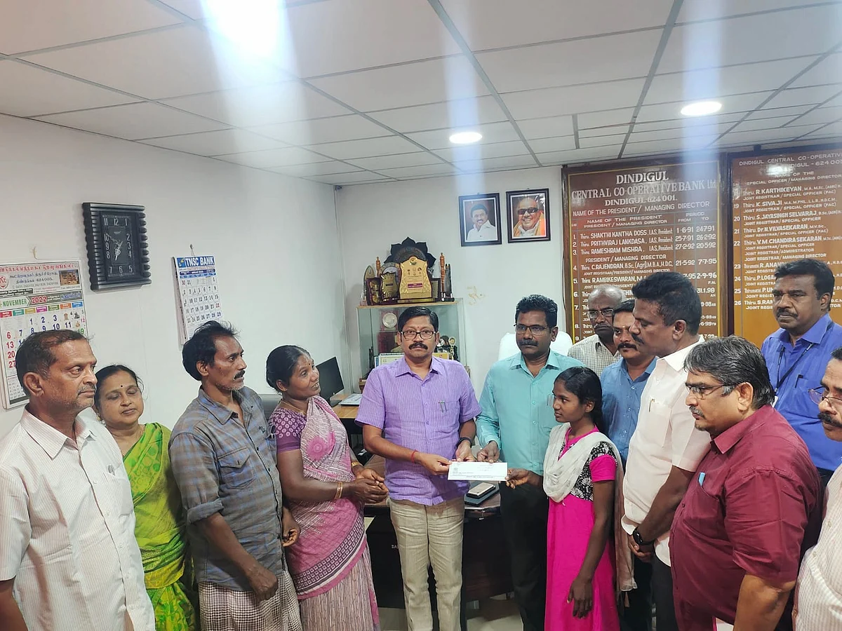 பழங்குடி மாணவியின் நர்ஸிங் கனவு; நிறைவேற்றிய திண்டுக்கல் மத்திய கூட்டுறவு வங்கி!
