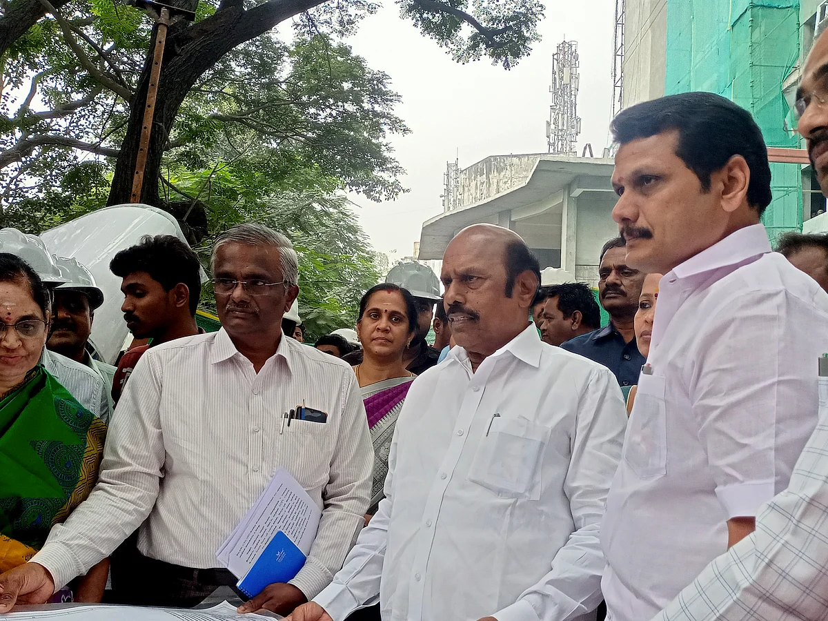 ``புதிய திட்டங்களை நடைமுறைப்படுத்த நிலங்களைக் கையகப்படுத்துவது அவசியமானதுதான்" - அமைச்சர் எ.வ.வேலு