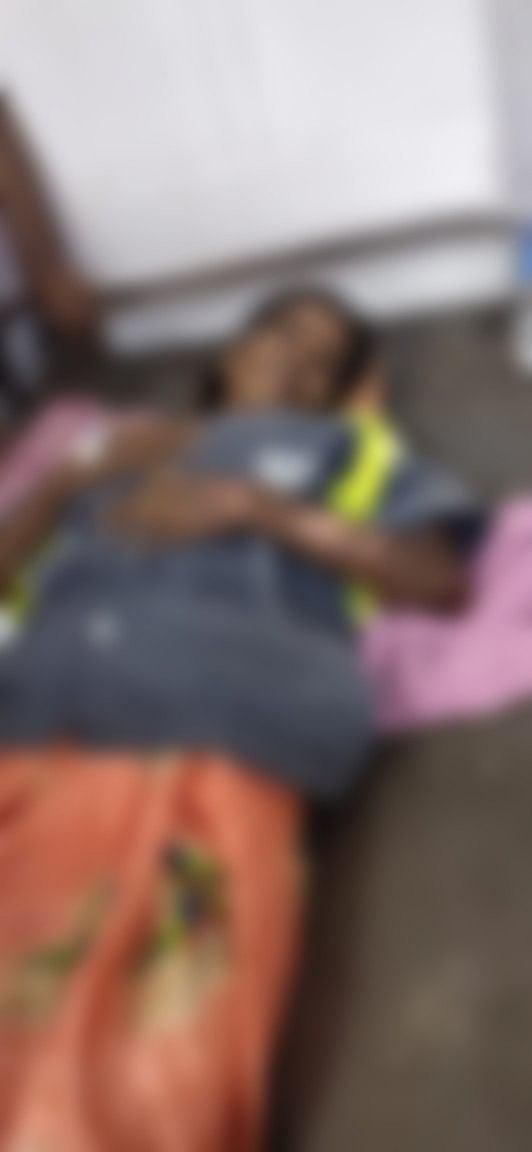 Sanitation worker injured in accident