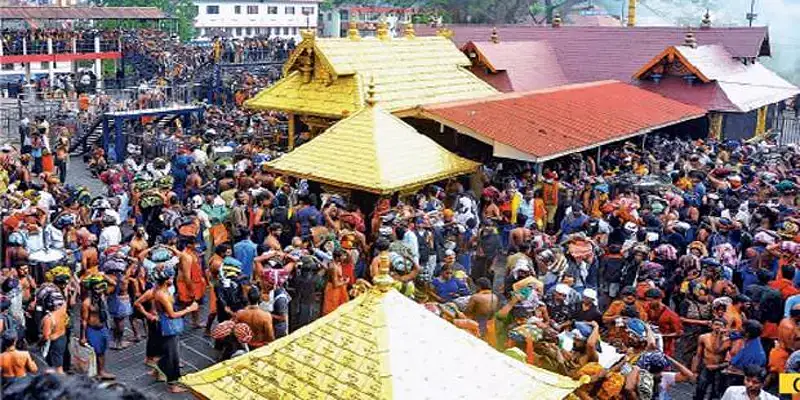 சபரிமலை பக்தர்கள்