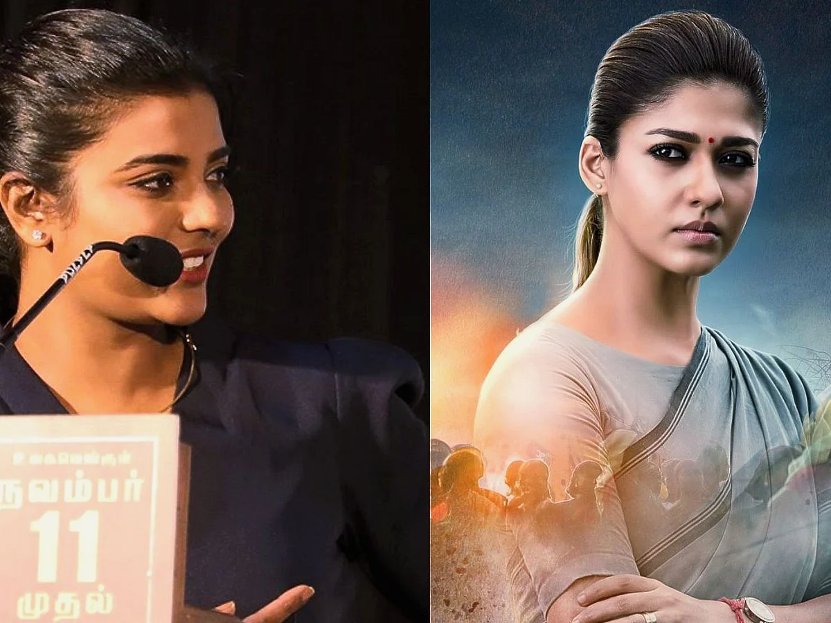 "நயன்தாரா போல் நடிக்கும் எண்ணம் இல்லை; கார் ஸ்டன்ட்டில் டூப் போடாமல் நடித்தேன்!"- ஐஸ்வர்யா ராஜேஷ்