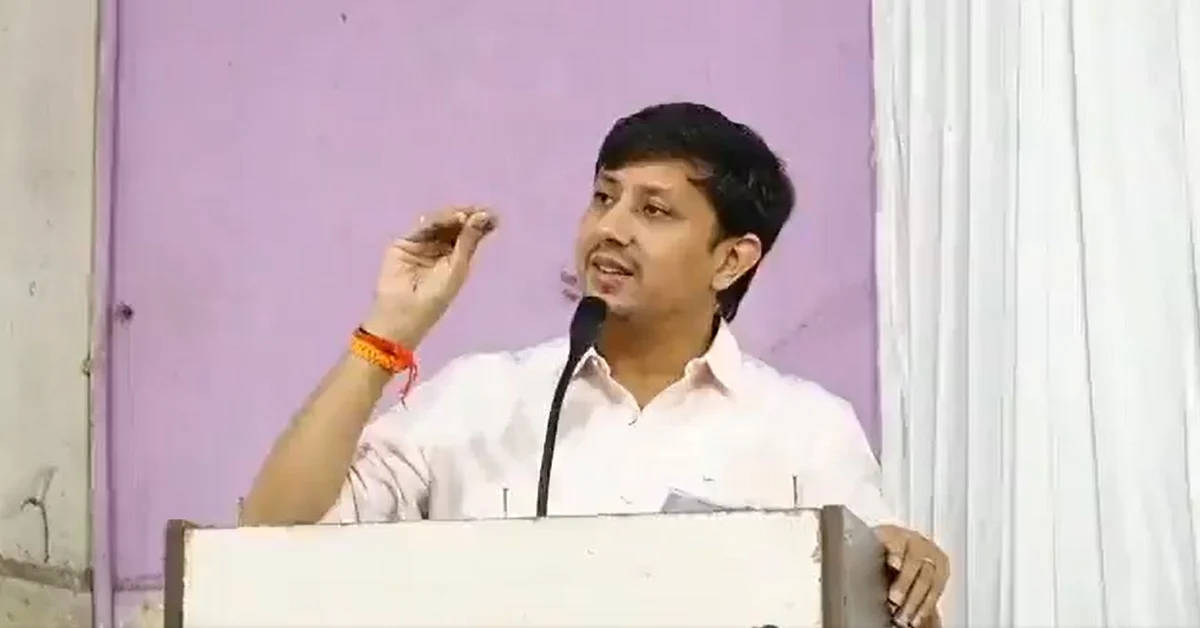 பாஜக எம்.எல்.ஏ ஆகாஷ் விஜயவர்கியா