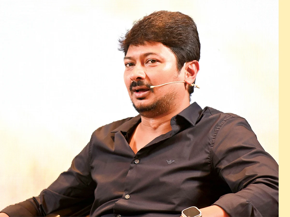 “பெரியப்பா அழகிரி என்மேல ரொம்பப் பாசமா இருப்பார்!” - விகடன் பிரஸ்மீட் - உதயநிதி ஸ்டாலின்