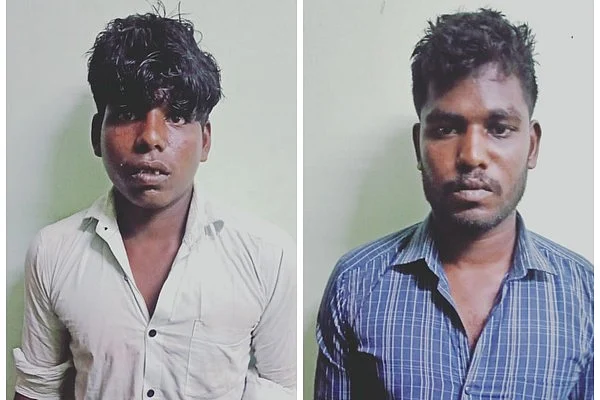 கைதுசெய்யப்பட்ட மணிகண்டன், சங்கர்