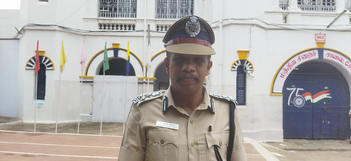 சிறைத்துறை டிஐஜி சண்முகசுந்தரம்