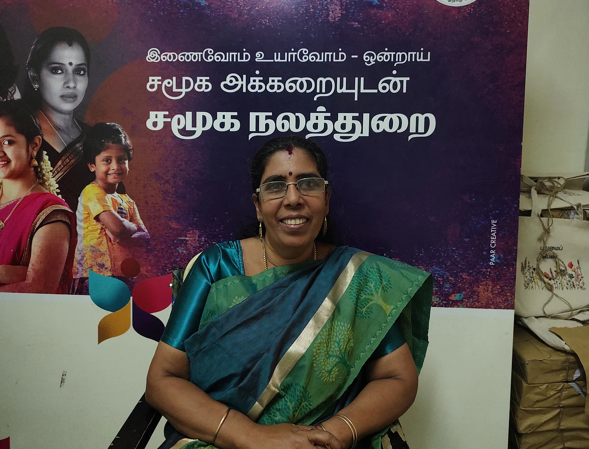 குமரி மாவட்ட சமூக நலத்துறை அலுவலர் சரோஜினி