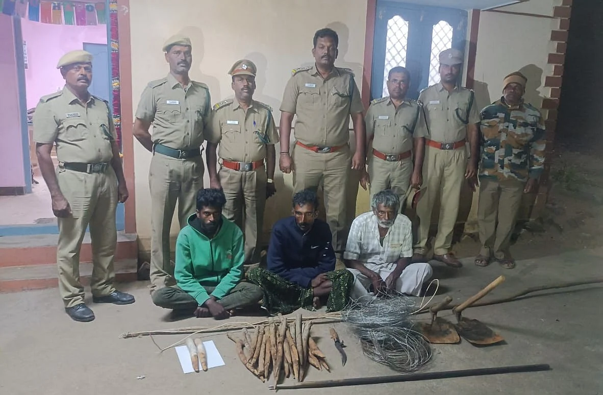 கைதான குற்றவாளிகள்.