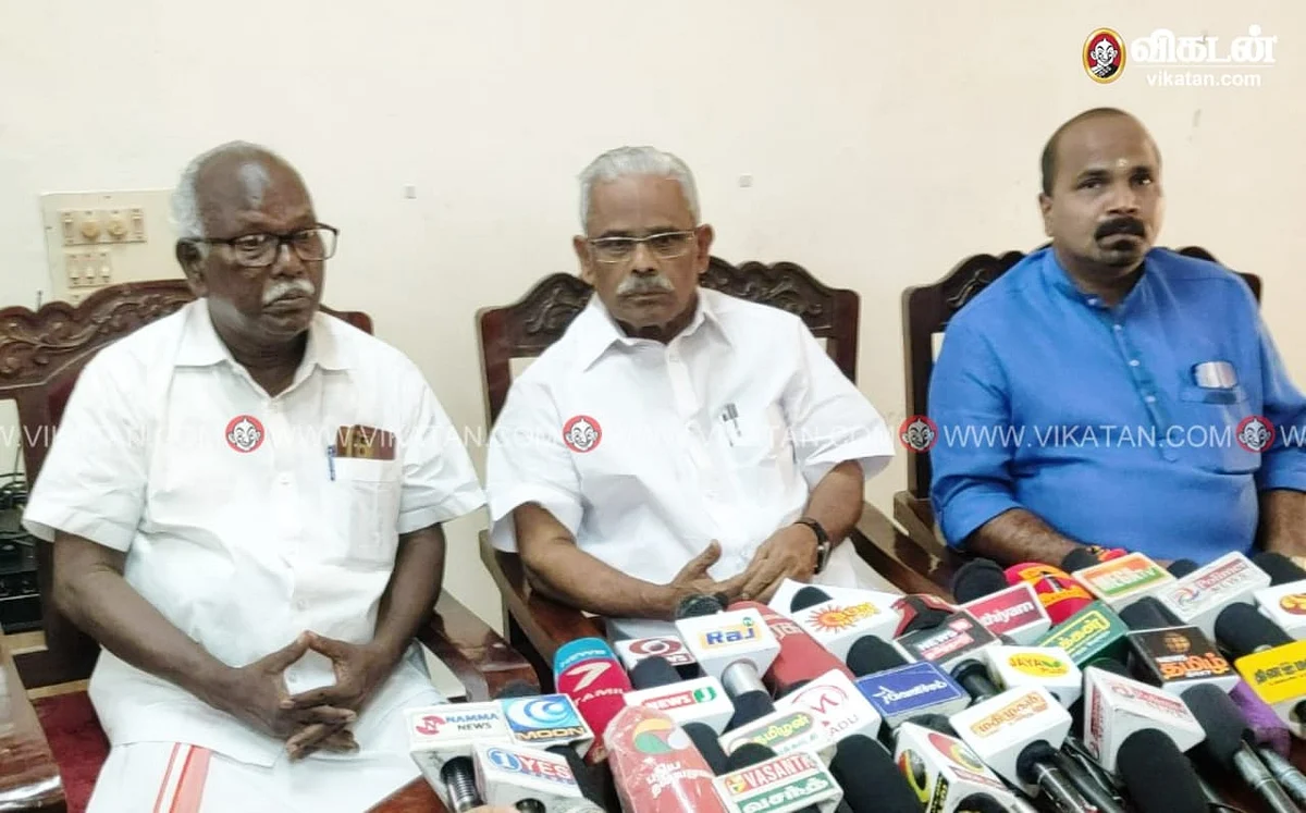 திருவிதாங்கூர் தேவசம்போர்டு தலைவர் அனந்தகோபன் பேட்டி