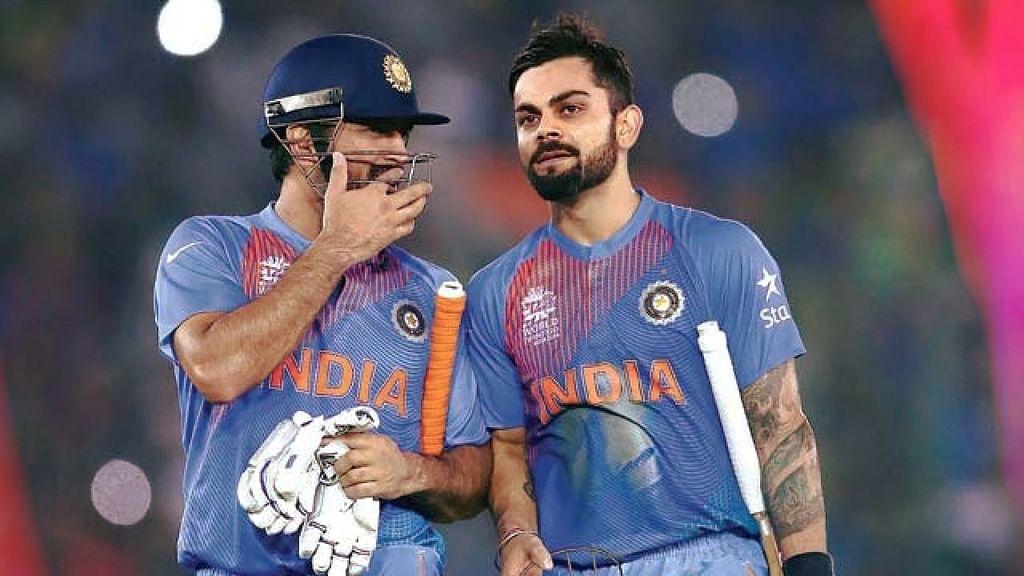 Dhoni, Virat Kohli 