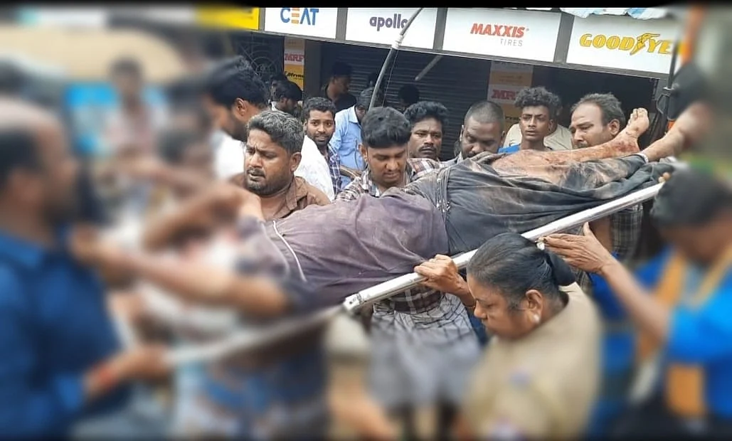 விபத்தில் காயமடைந்தவர்