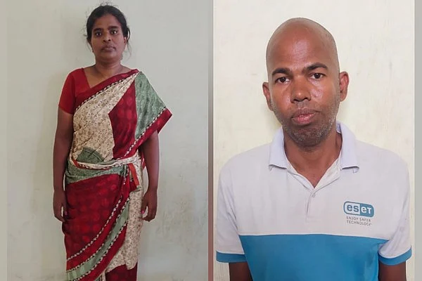 கைதுசெய்யப்பட்ட வினிதா, அண்ணாமலை