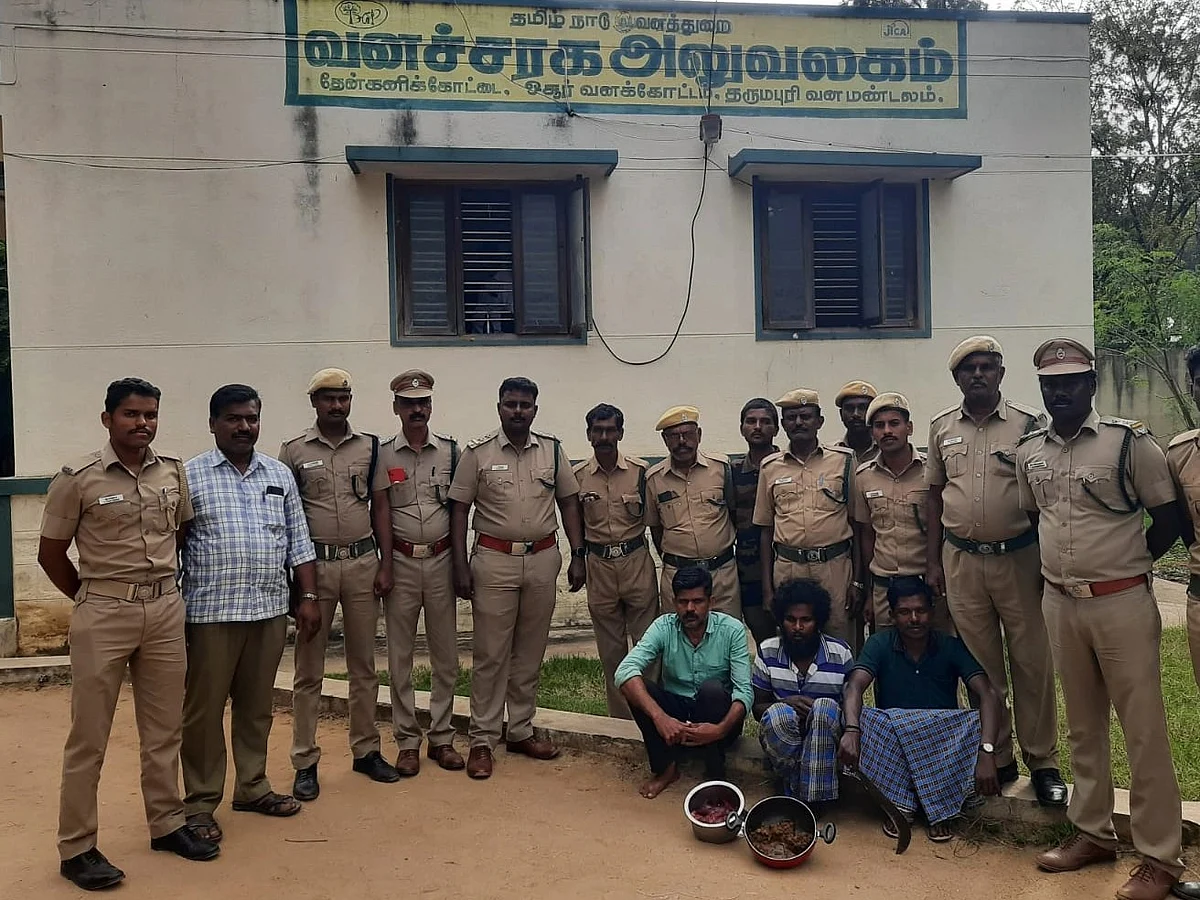 கைதான குற்றவாளிகள்.