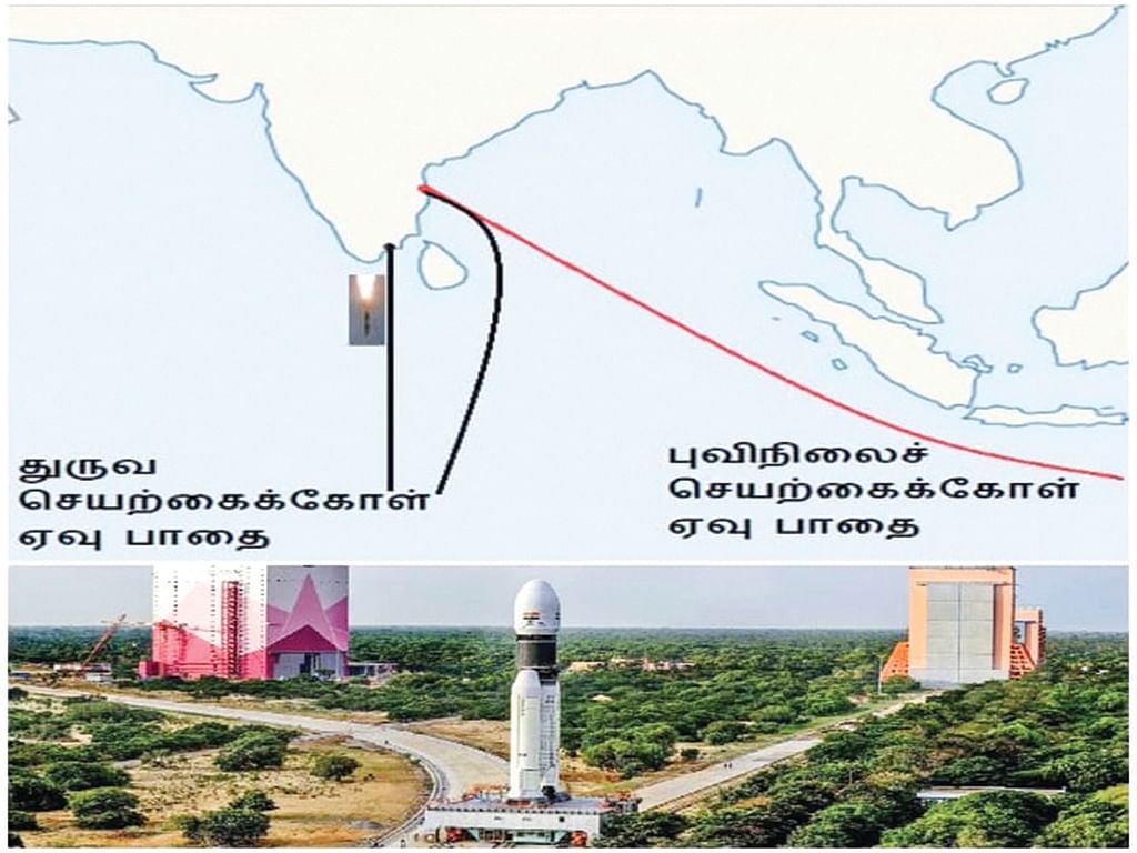 ஏவுதளம் அமையவுள்ள இட வரைபடம்