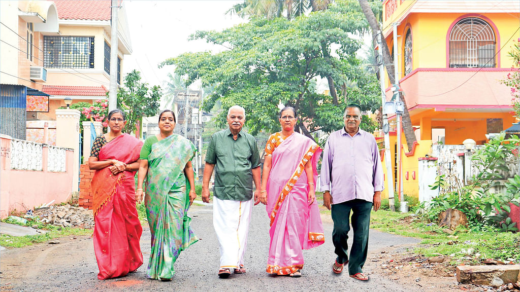 கல்யாணி, லதா, கோபாலகிருஷ்ணன், அனுராதா, ராமராவ்