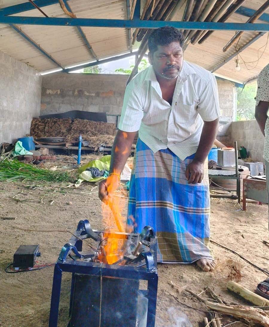 நவீன விறகு அடுப்பு